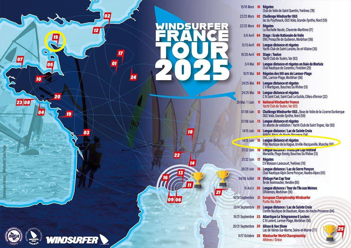 windsurfer france tour 2025